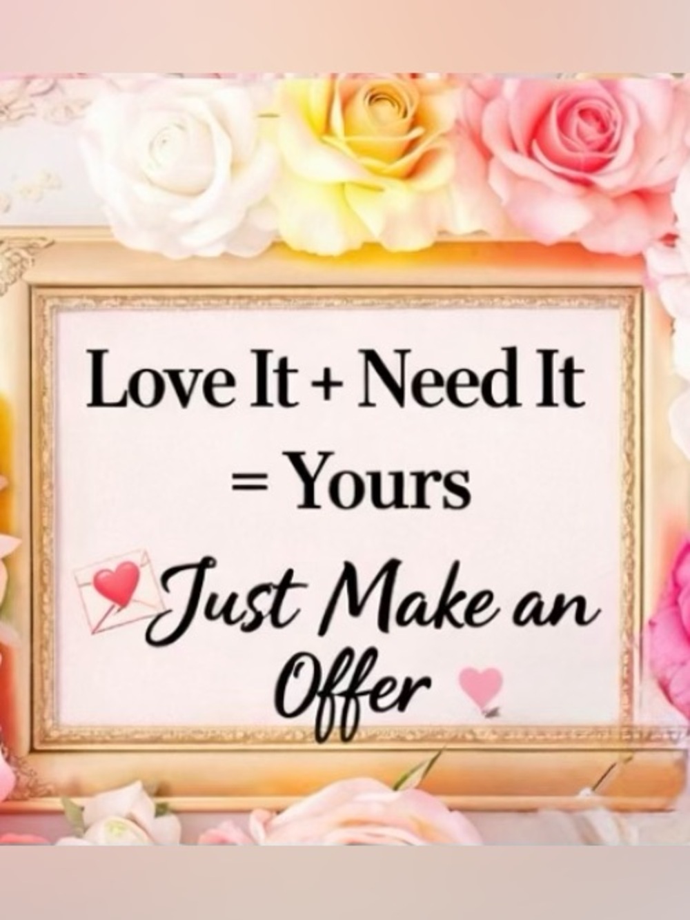 LOVE IT, NEED IT, WANT IT, ITS YOU❣️